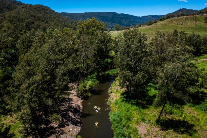 The Scenic Rim beckons with places to stay with river access