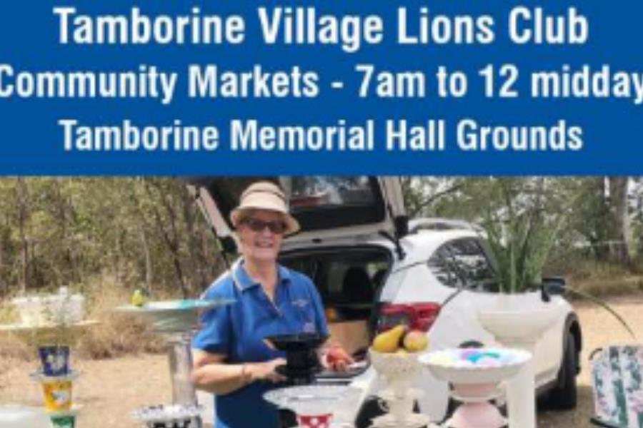 Tamborine Village Lions Community Markets