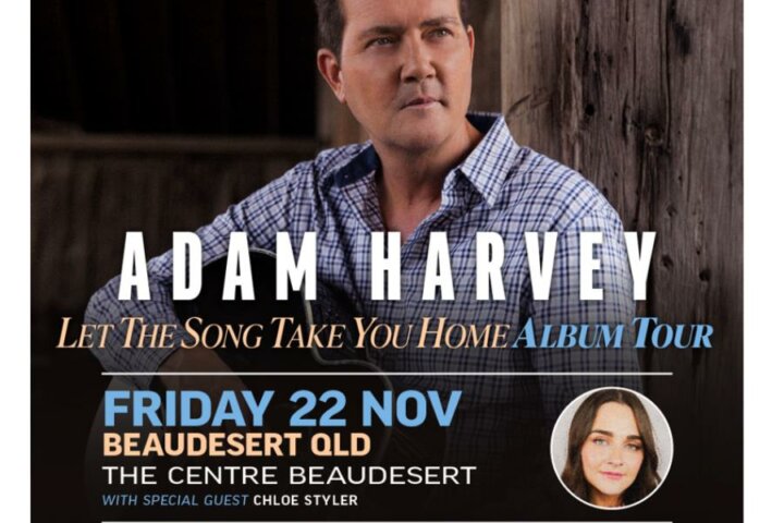 Adam Harvey - Let The Song Take You Home Tour