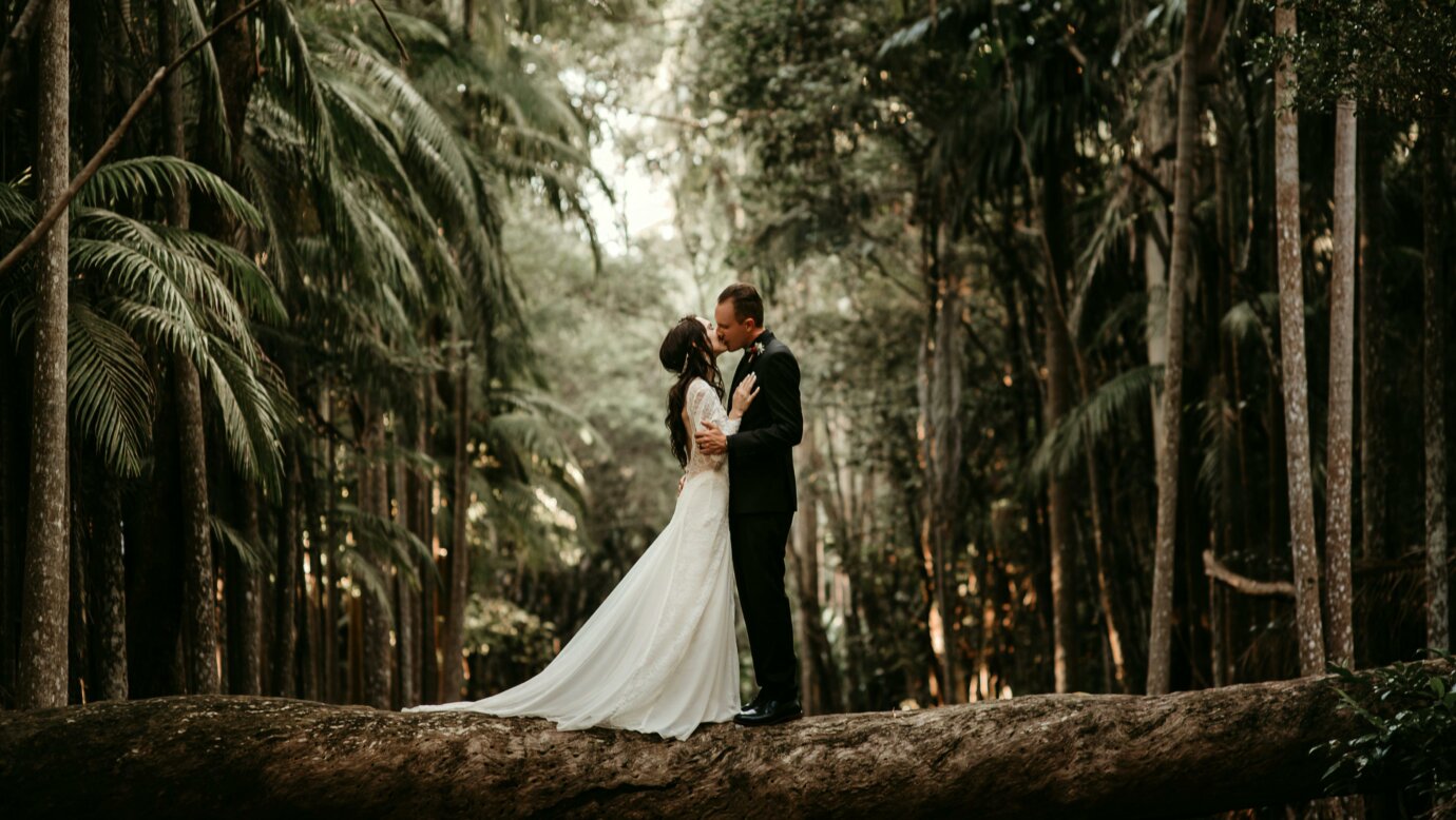 Rainforest Wedding Photos