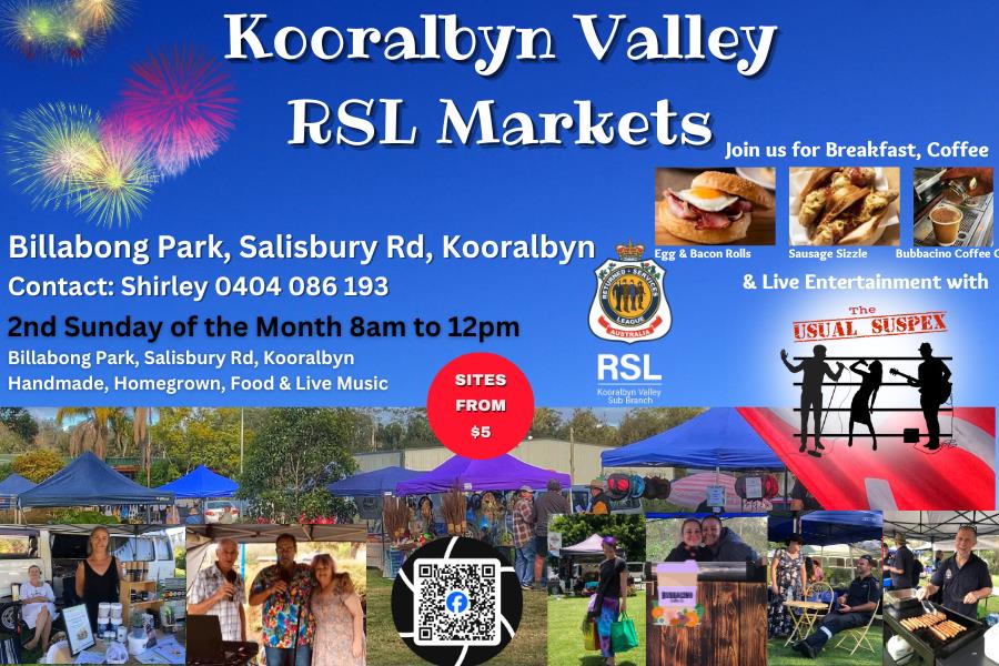 Kooralbyn Valley RSL Sub-Branch Markets