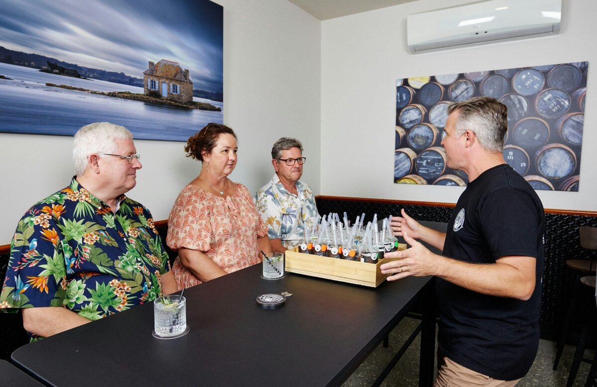 Cauldron Distillery Gin Blending Class