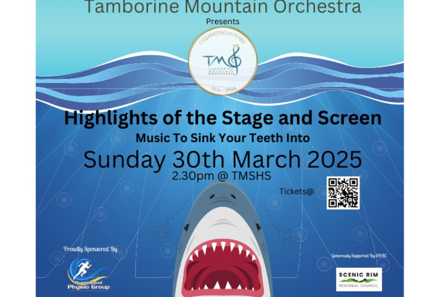 Tamborine Mountain Orchestra Presents Highlights of the Stage and Screen Concert